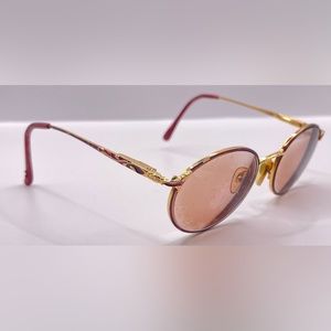 Vintage Laura Ashley Purple Oval Sunglasses Frames Only